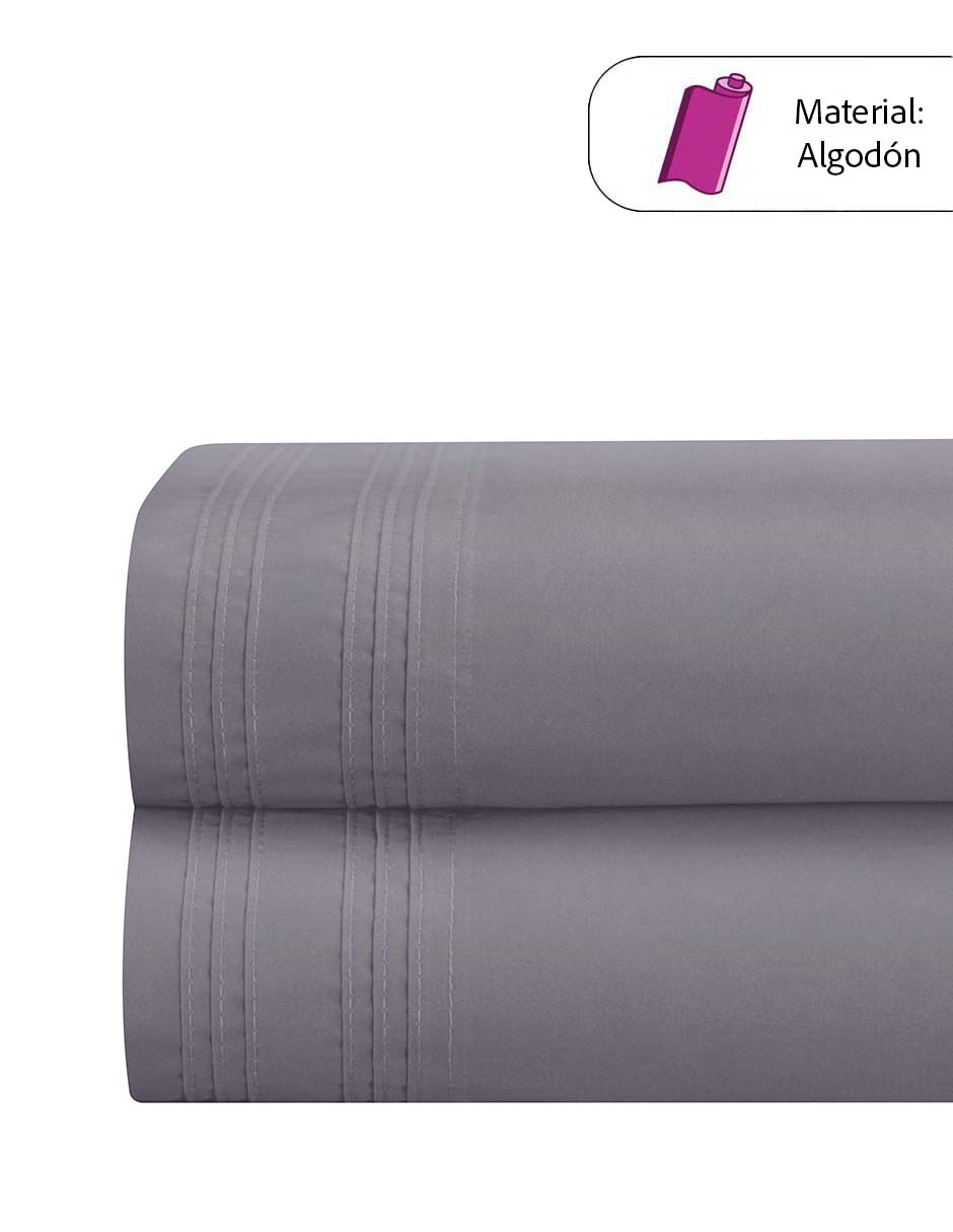 Juego de sábanas de algodón 500 hilos 4
