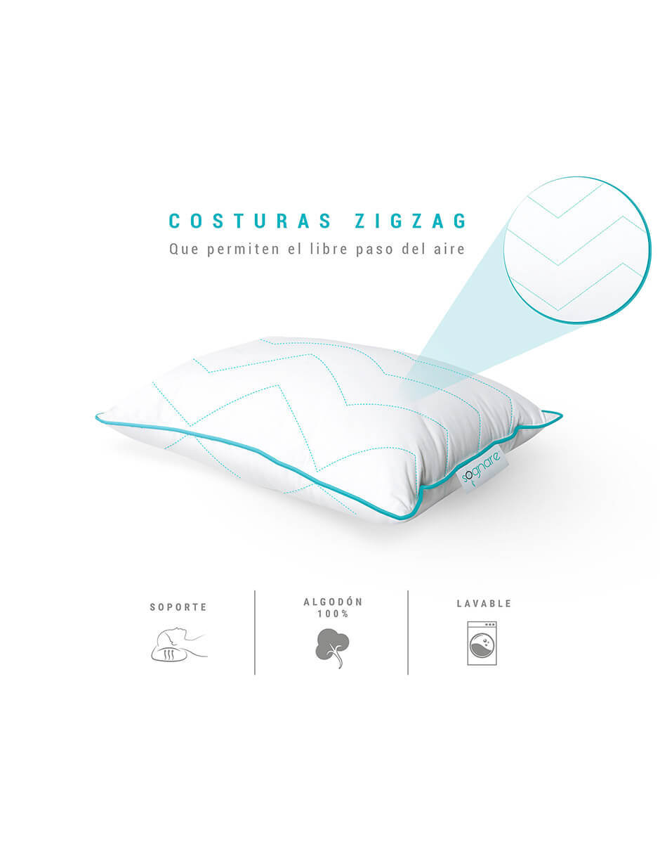 Almohada Moments firmeza baja 10