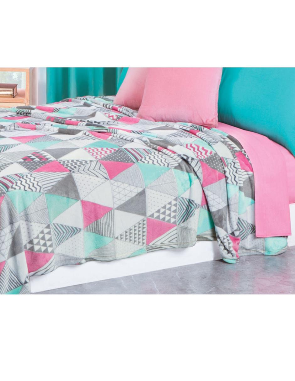 Cobertor   estampado geométrico 2