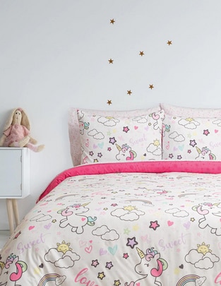 Set edredón Cute Unicorn Set edredón Cute Unicorn