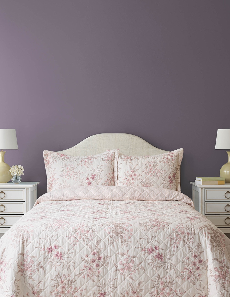 Set de colcha Meadow Field Blush