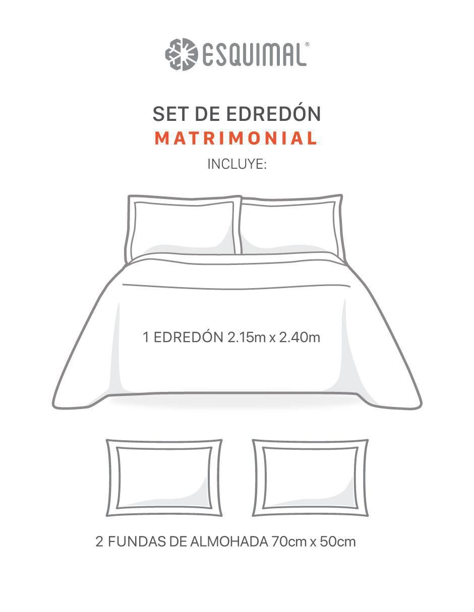 Set de colcha Esquimal Pinsonic