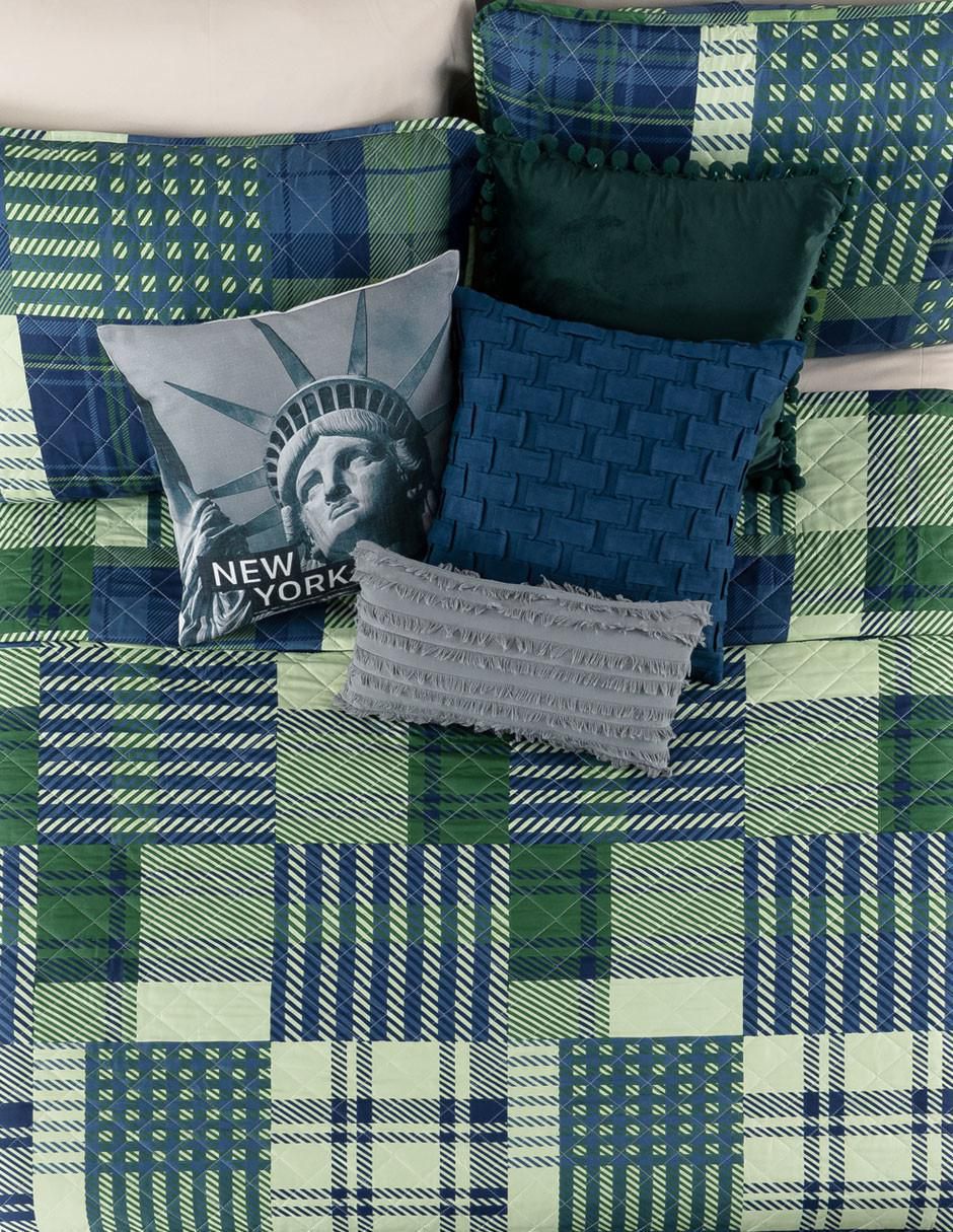 SET EDREDÓN, KS, VERDE 4