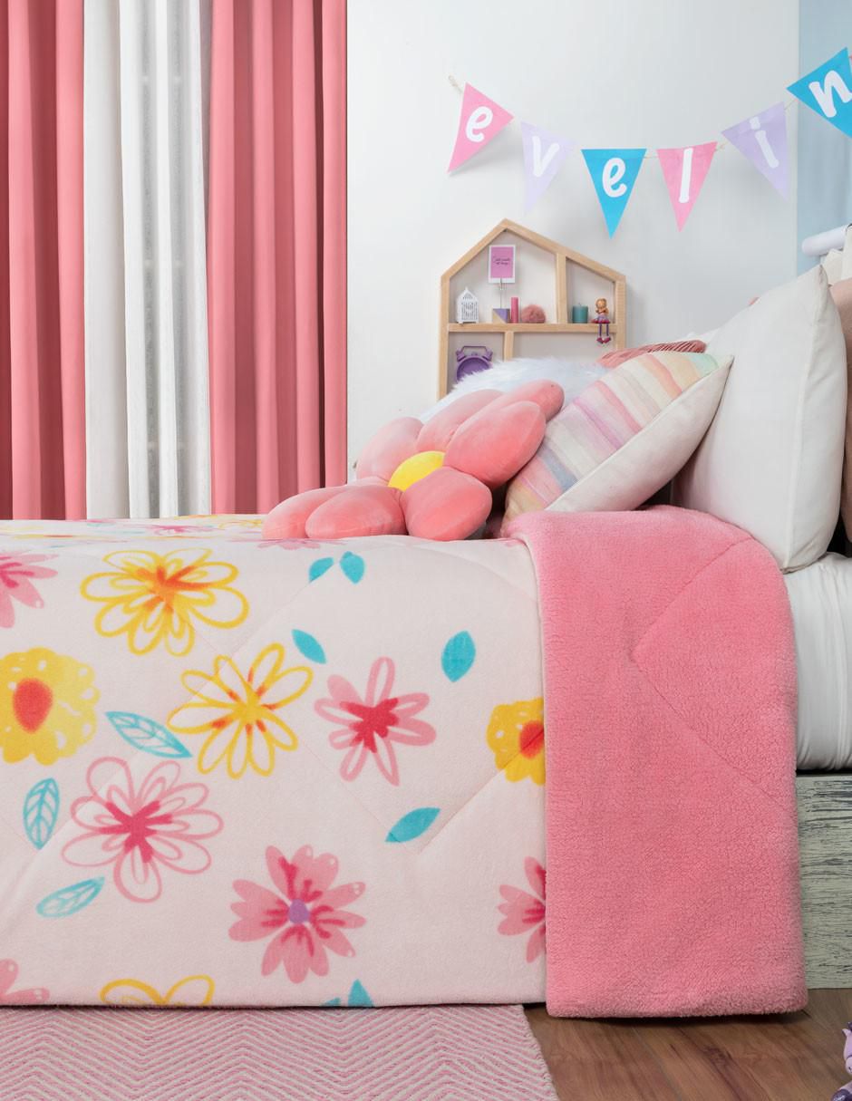 Cobertor Evelin estampado infantil