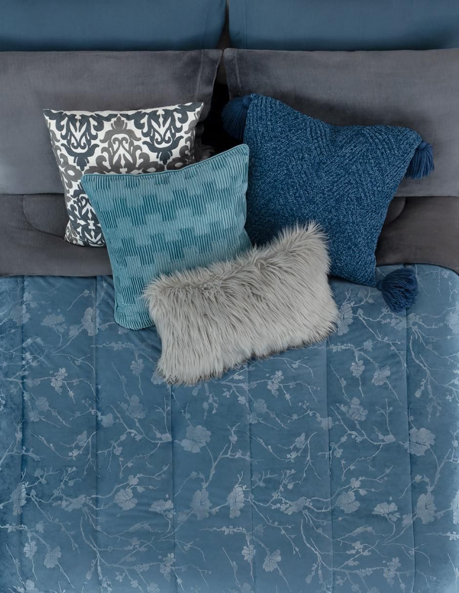Cobertor  Sabina estampado floral 5