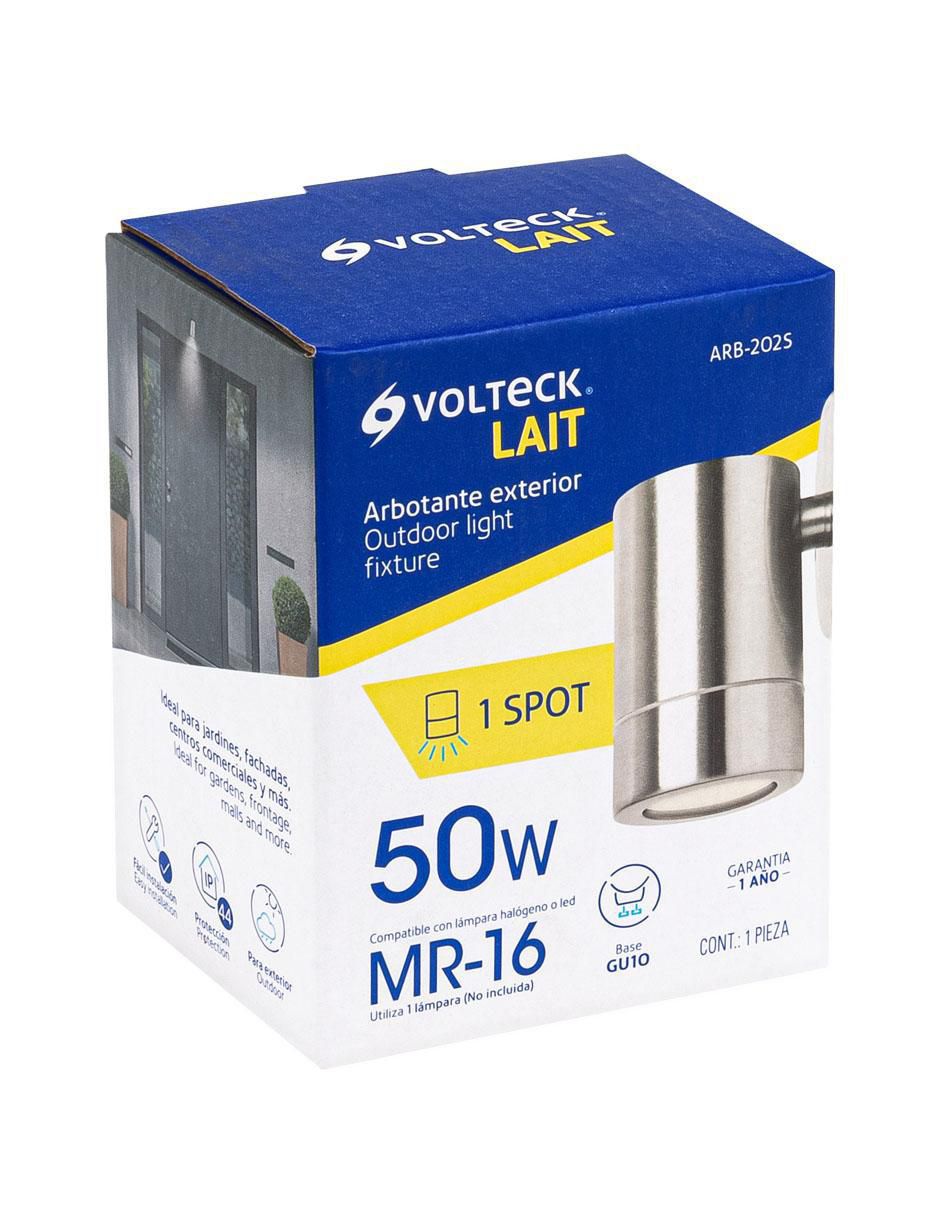 Árbotante Truper led Volteck Lait