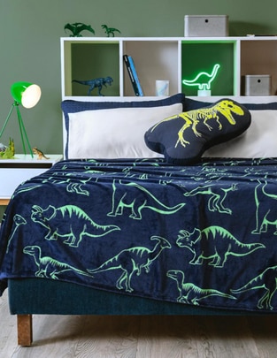Cobertor Dinos Glow in Dark Cobertor Dinos Glow in Dark