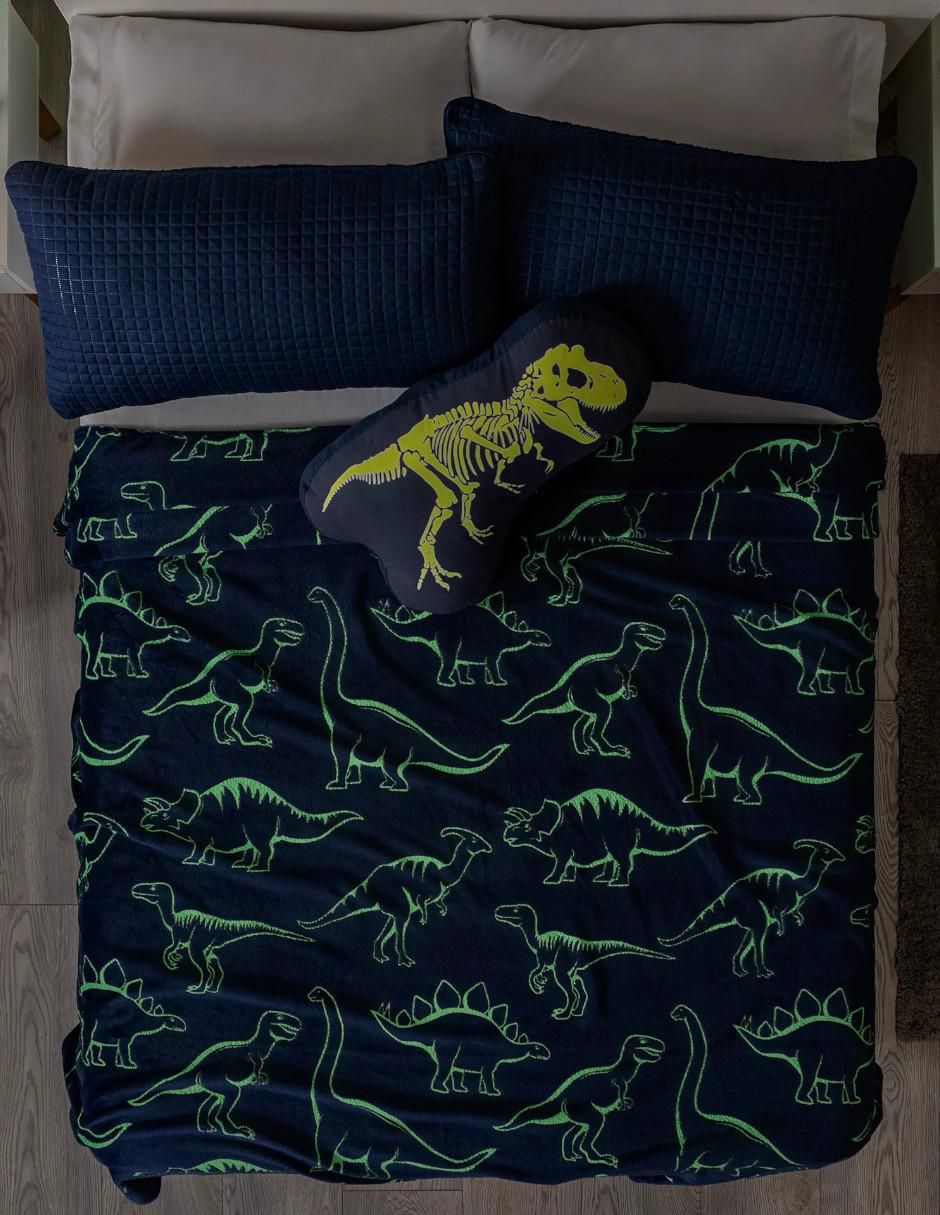 Cobertor Dinos Glow in Dark 3