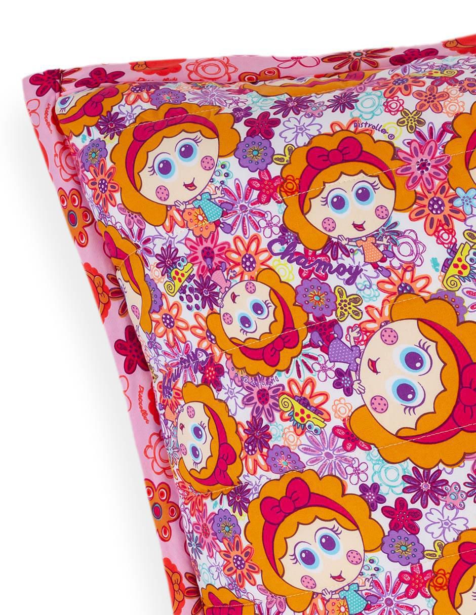 Set de colcha Chamoy Flores 6