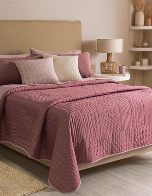 Colcha Rosé Blush Colcha Rosé Blush
