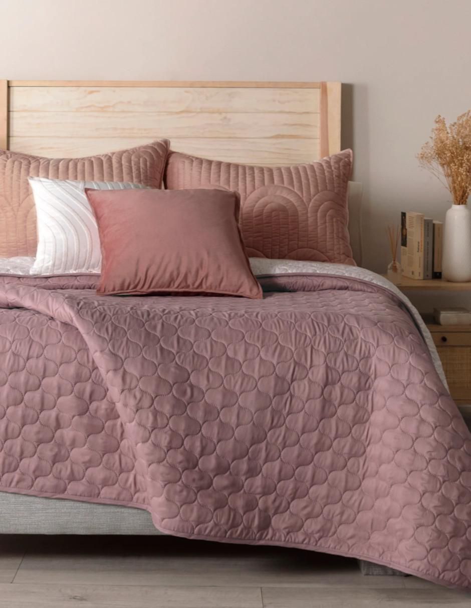 Colcha Vianney Malva Fractal