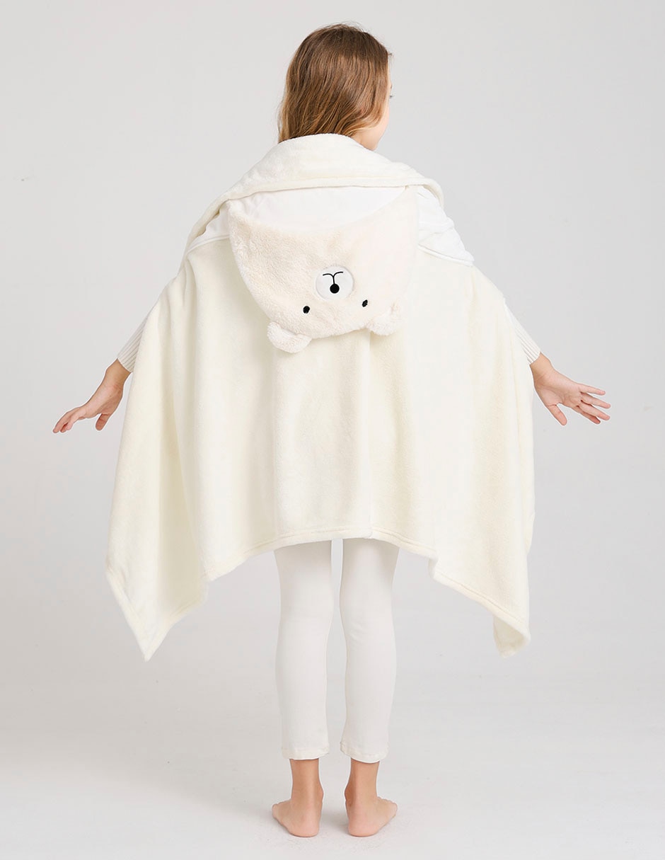 Frazada de tejido suave Haus Kids Travel Teddy Bear
