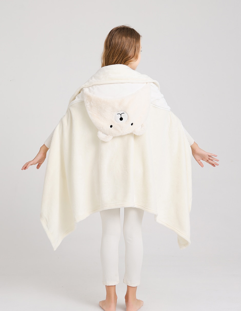 Frazada de tejido suave Haus Kids Travel Teddy Bear