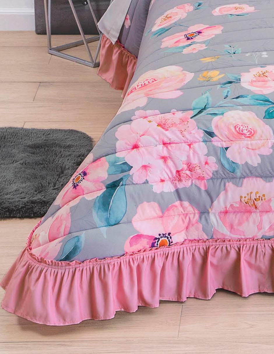 Set de colcha Peonias 2