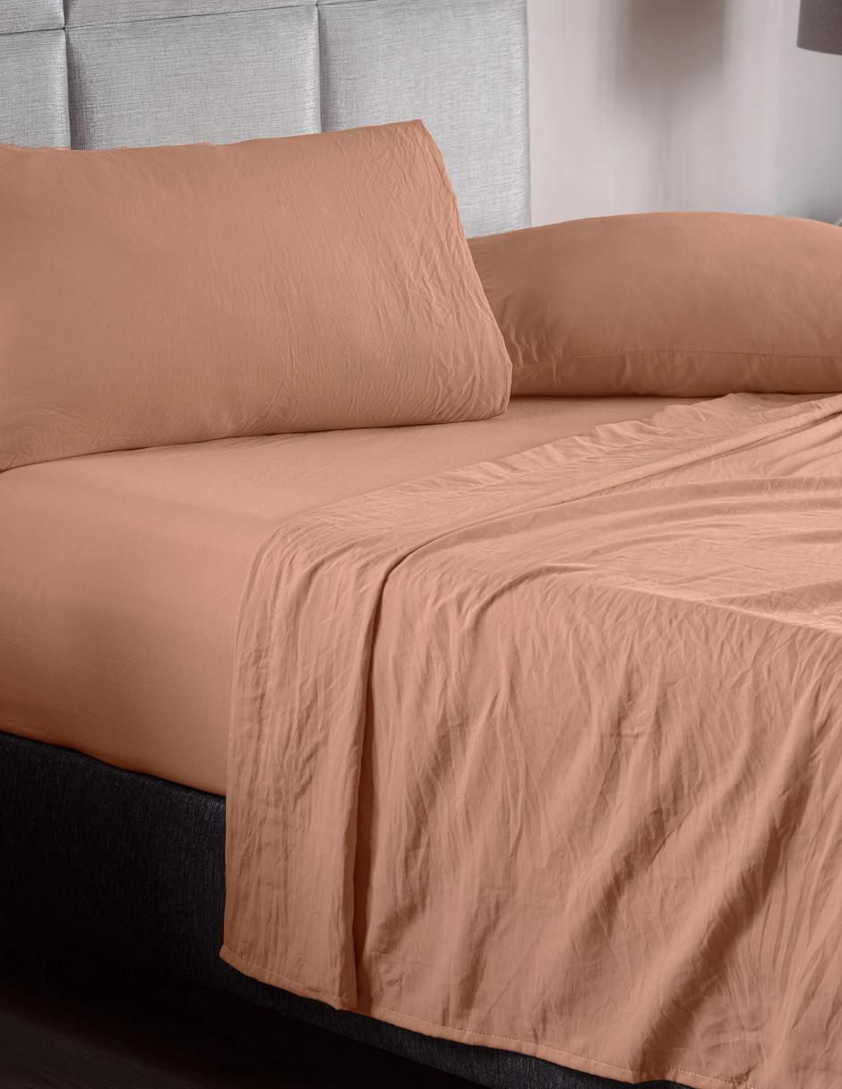 Juego de sábanas de microfibra Washed 5