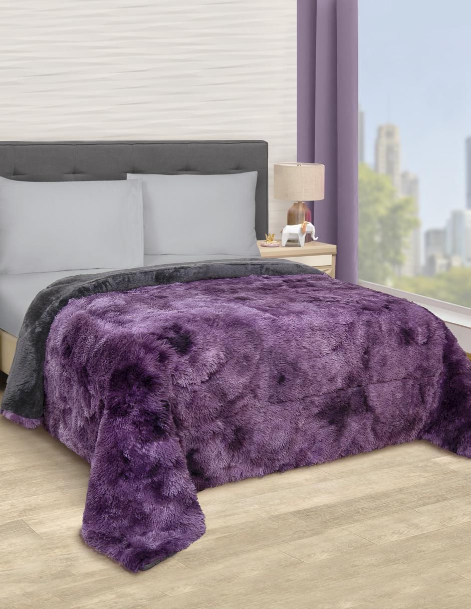 Cobertor  Grizzly Malva 3