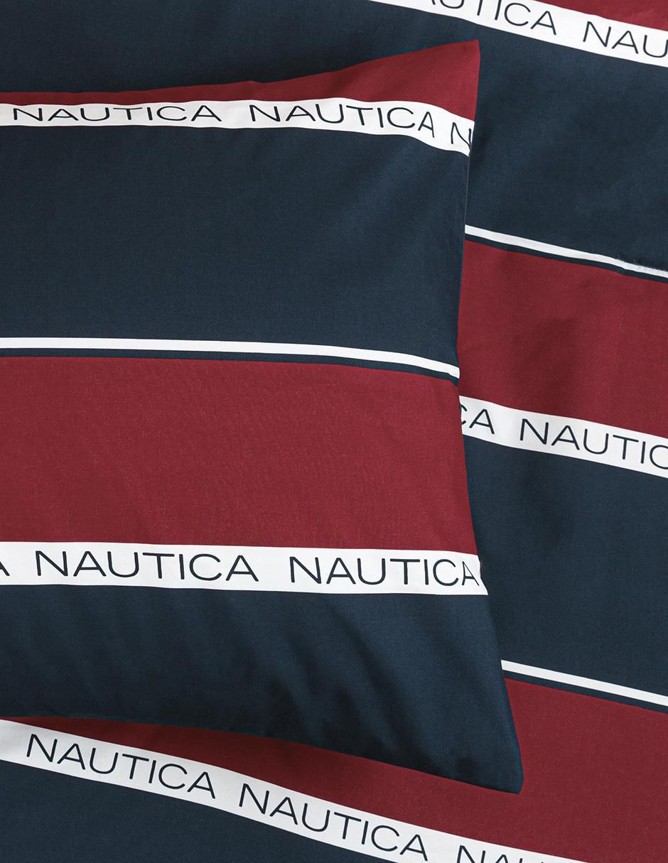 Set edredón Nautica Belle Castle Red