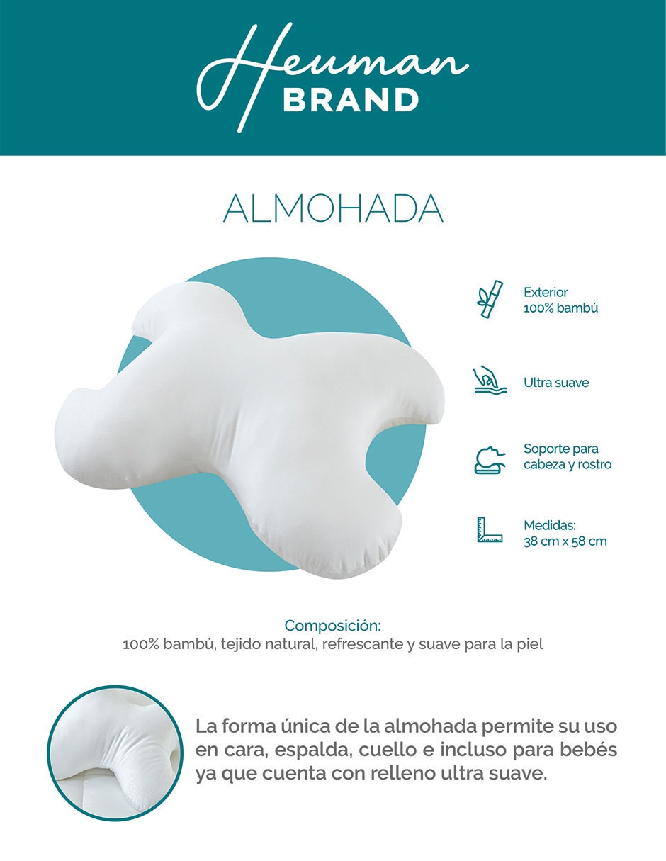 Almohada Facial firmeza media 2