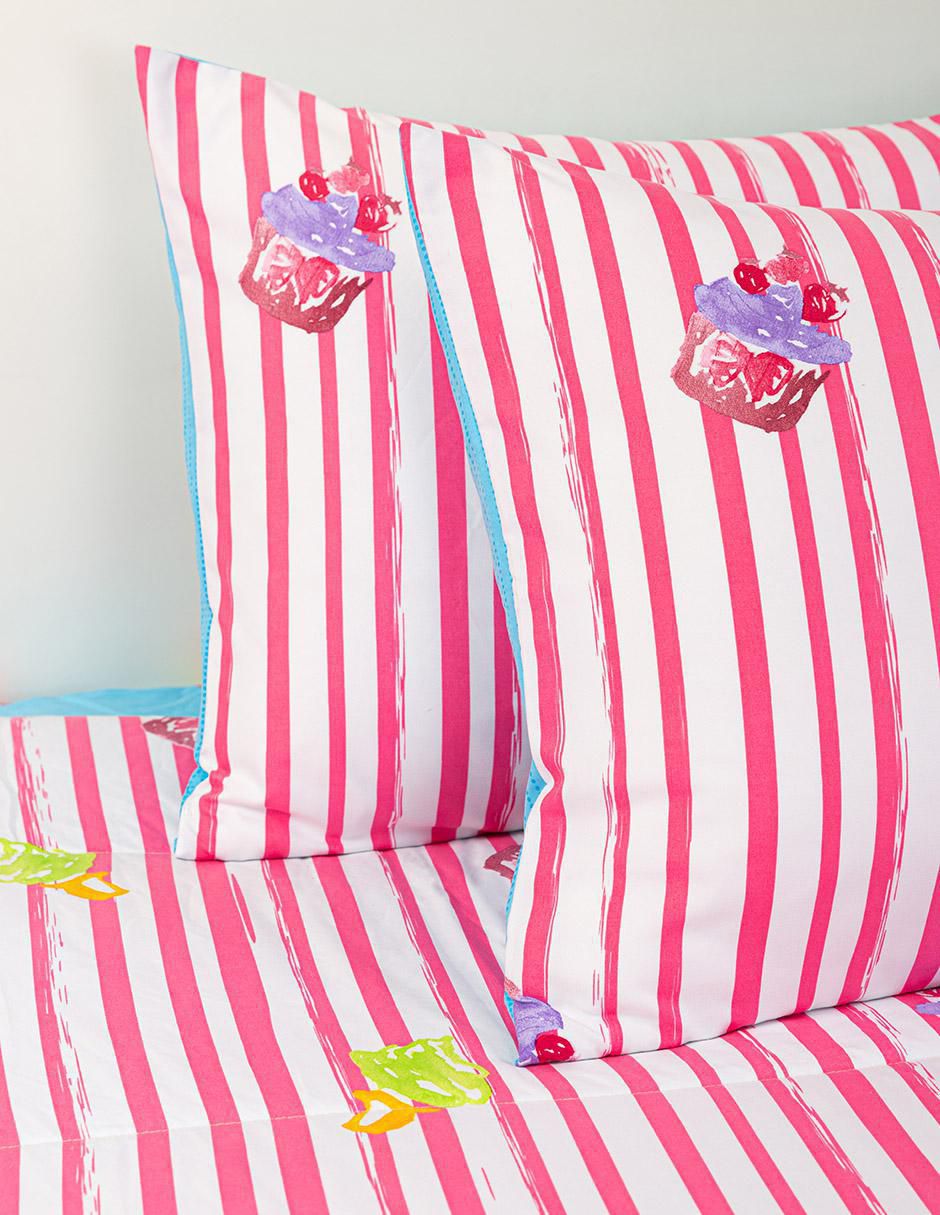 Set de colcha Cupcakes Party 5