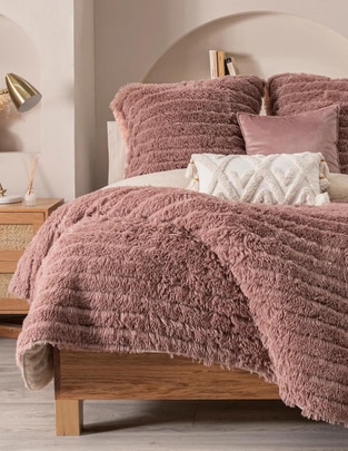 Cobertor Faux Fur Cozy Malva