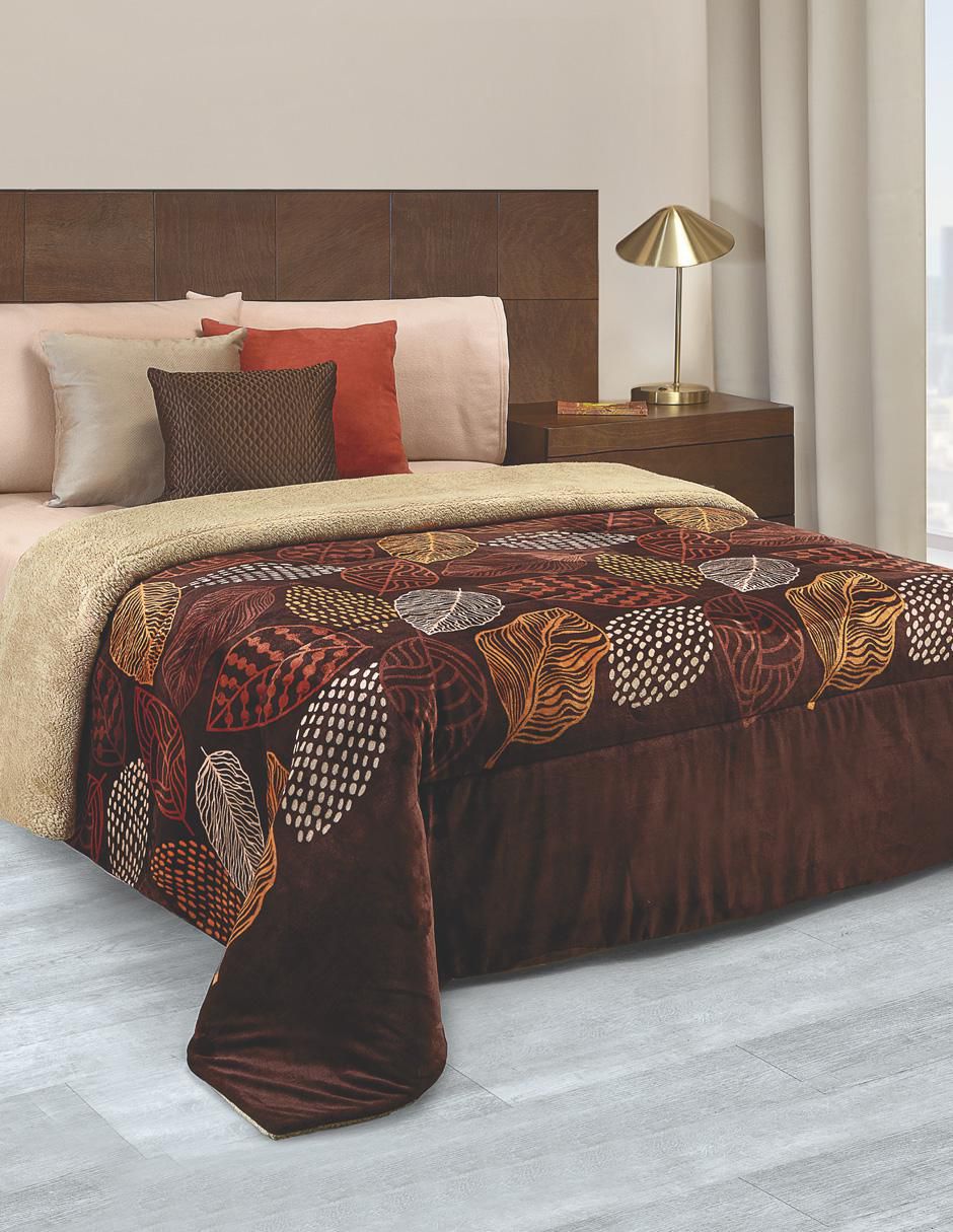 Cobertor   estampado floral 2