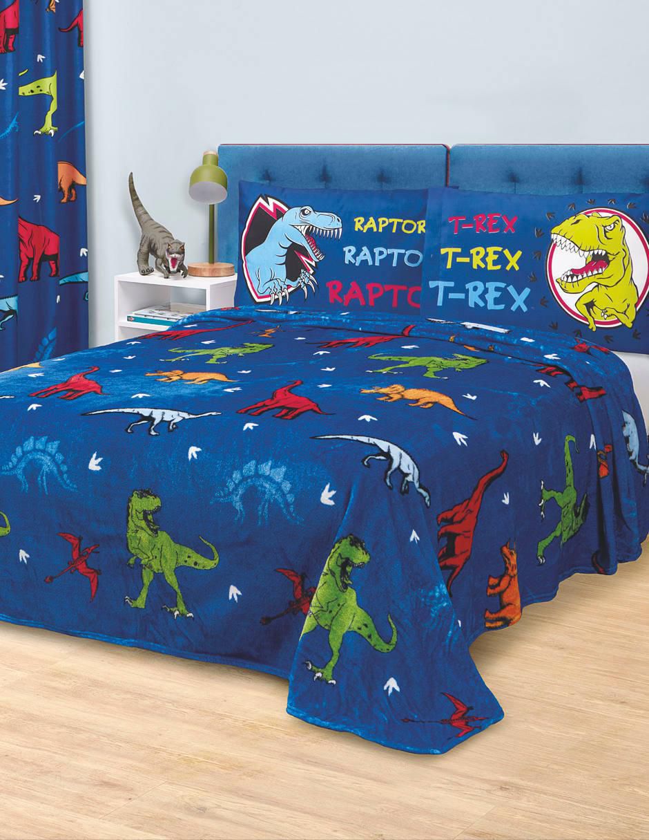 Cobertor   estampado dinosaurio 5