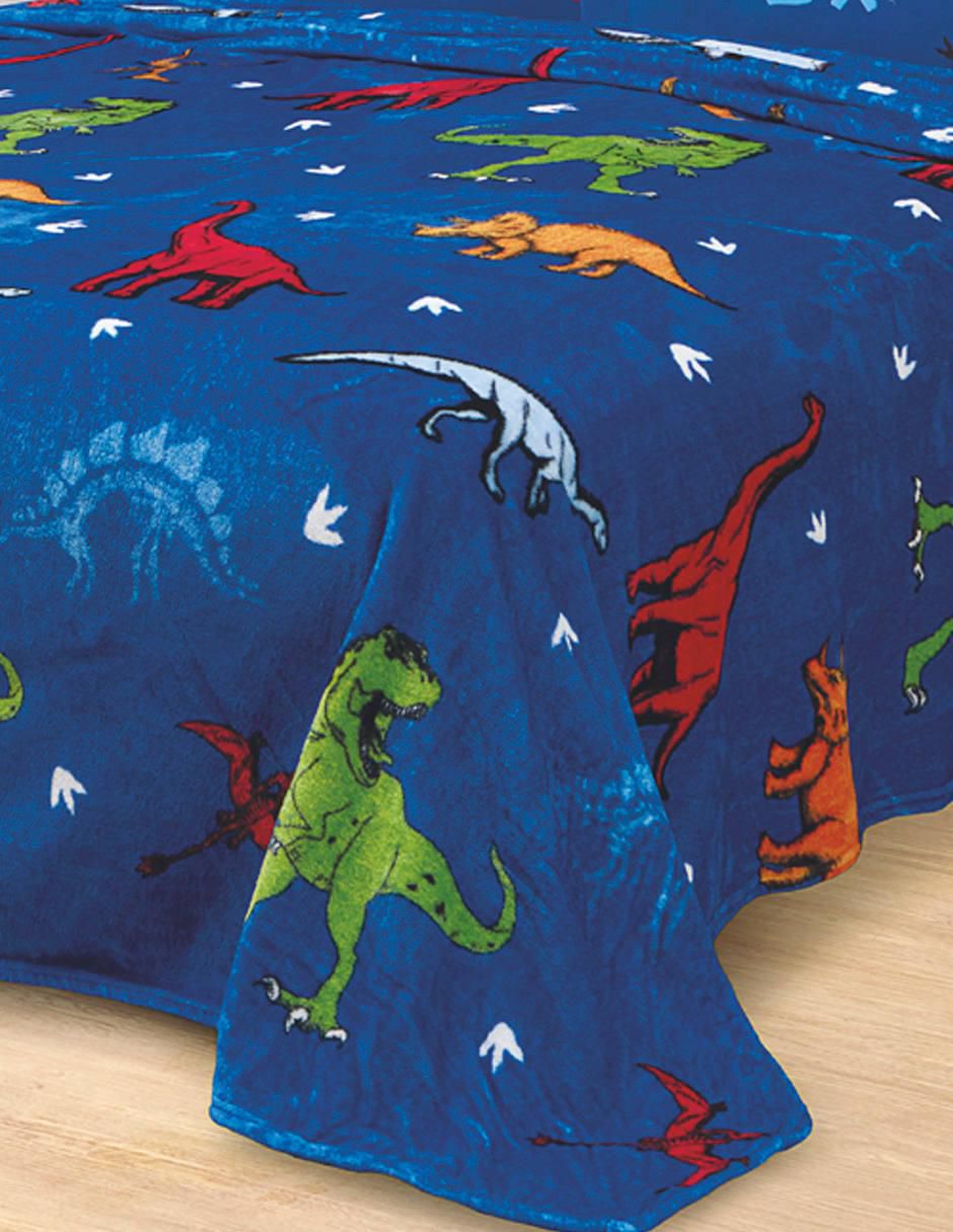 Cobertor   estampado dinosaurio 4