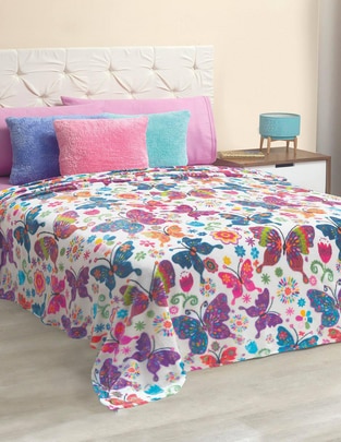 Cobertor estampado floral Cobertor estampado floral