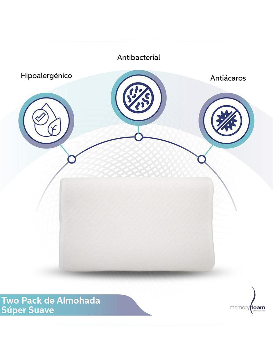 Set de almohada firmeza media
