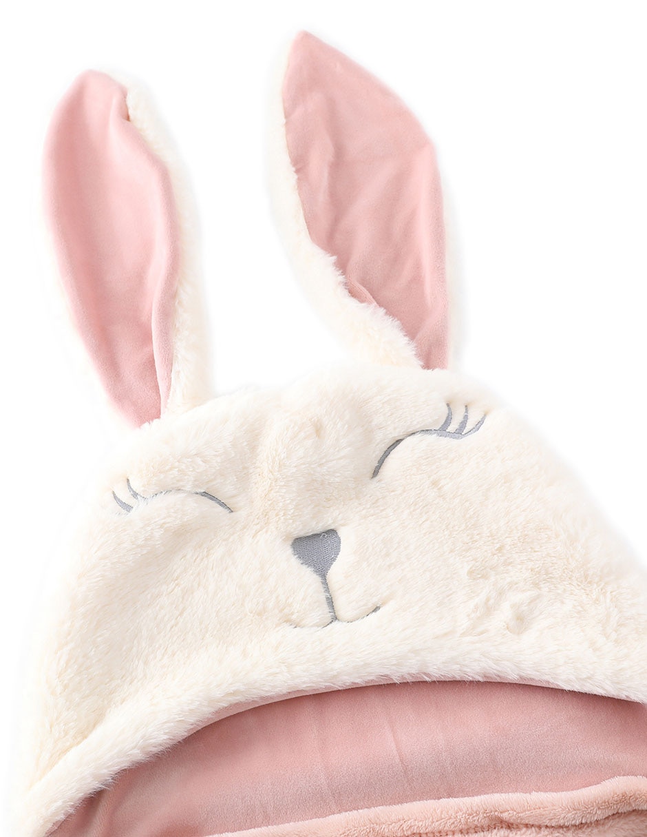 Frazada de tejido plano Travel Bunny para niña 3