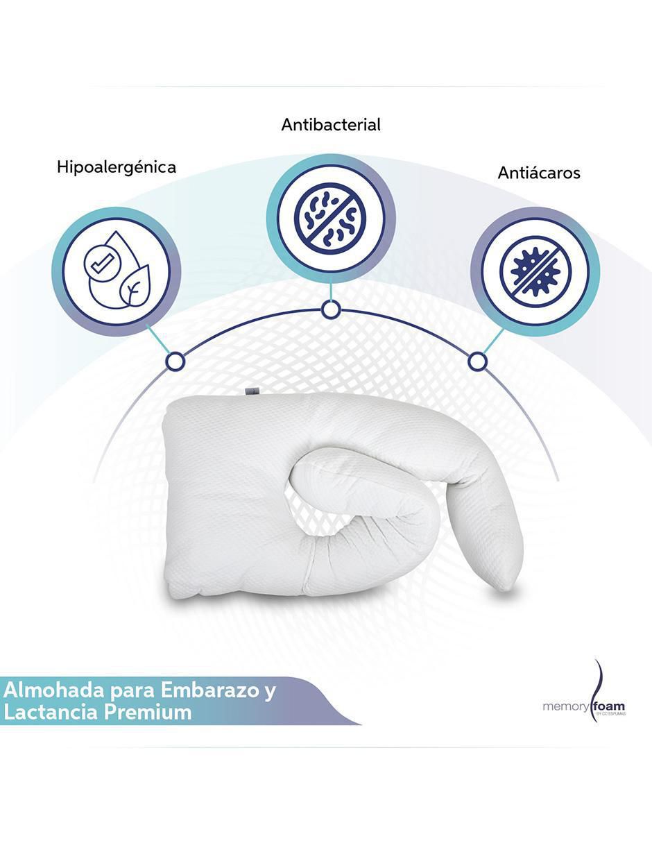 Almohada Embarazo firmeza media 5