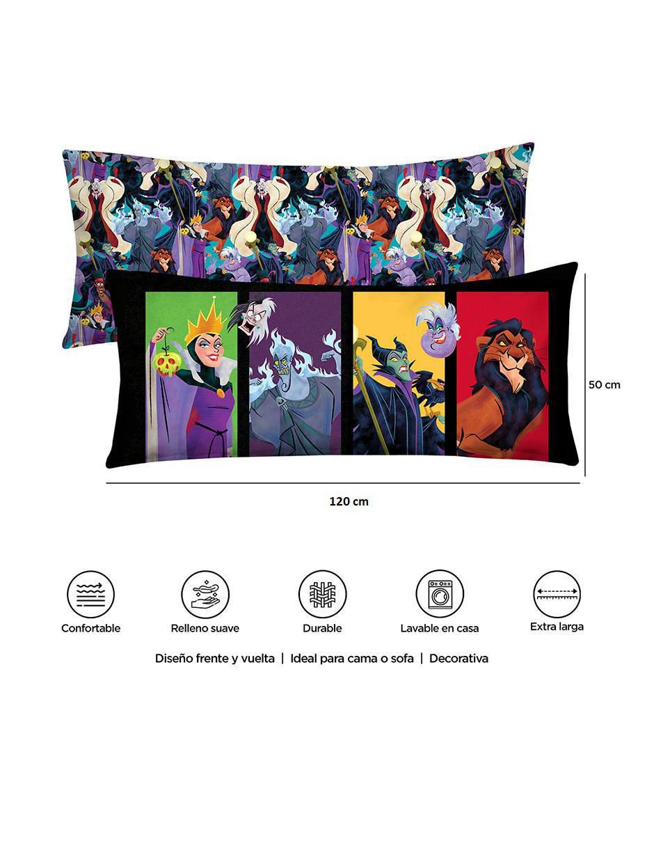 Almohada Súper Jumbo Disney Villanos firmeza media