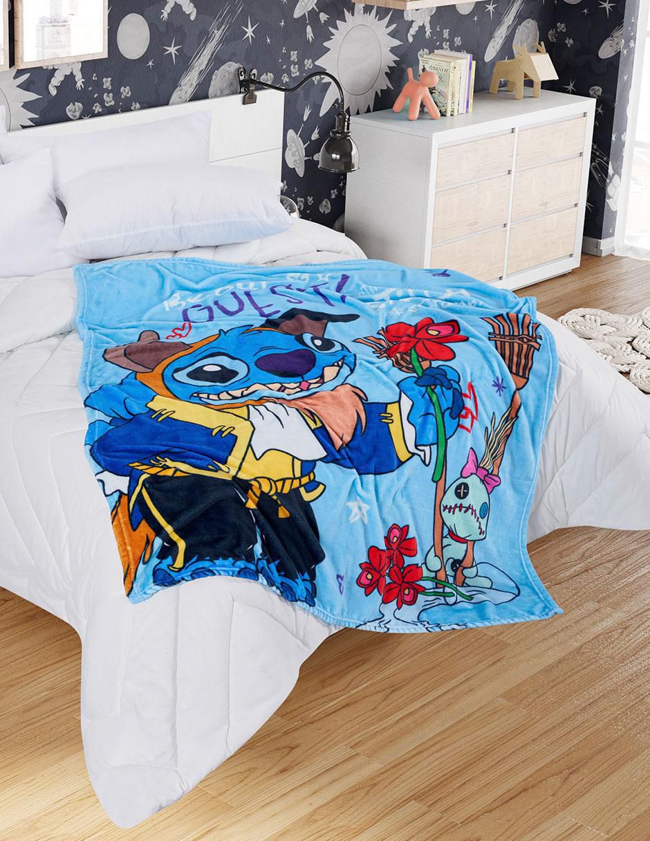 Cobertor Stitch Flores