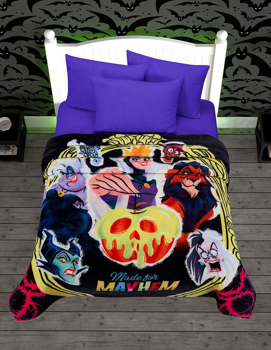 Cobertor Villains Serenity Disney Villanos Caos