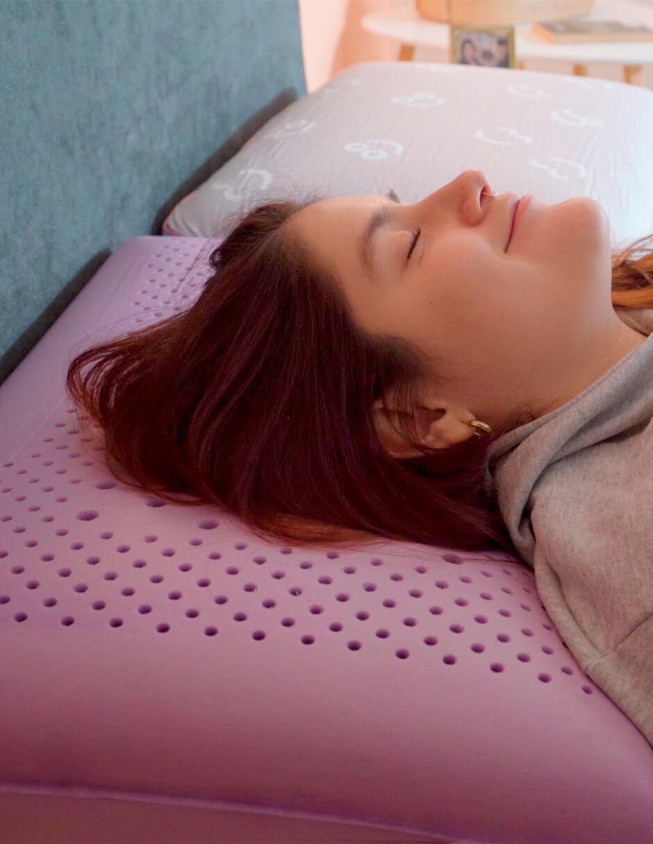 Almohada Aromaterapia Lavanda firmeza media
