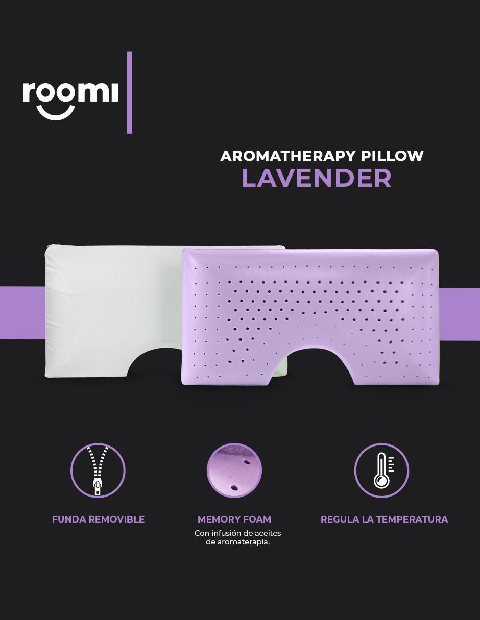 Almohada Shoulder Aromaterapia Lavanda firmeza media