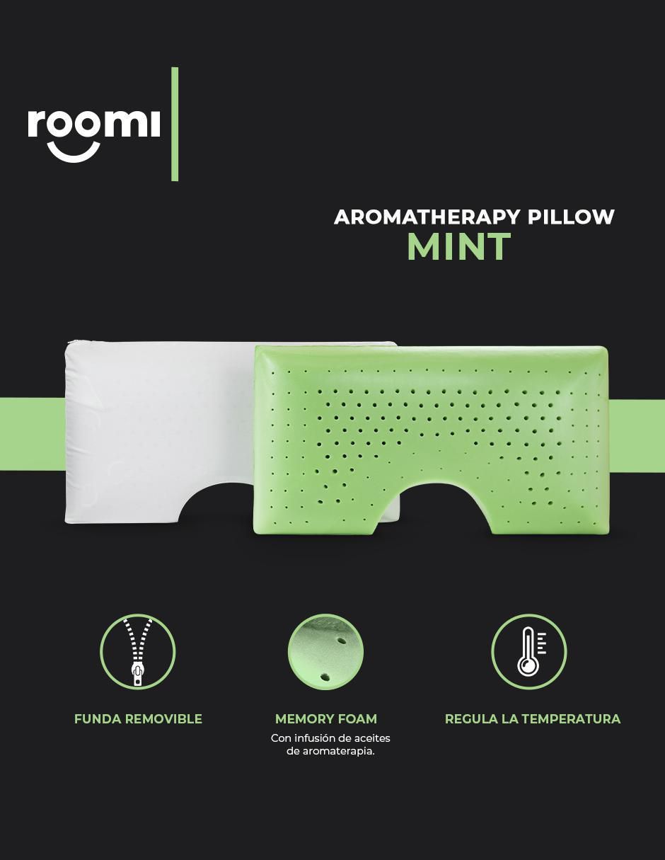 Almohada Shoulder Aromaterapia Menta firmeza media