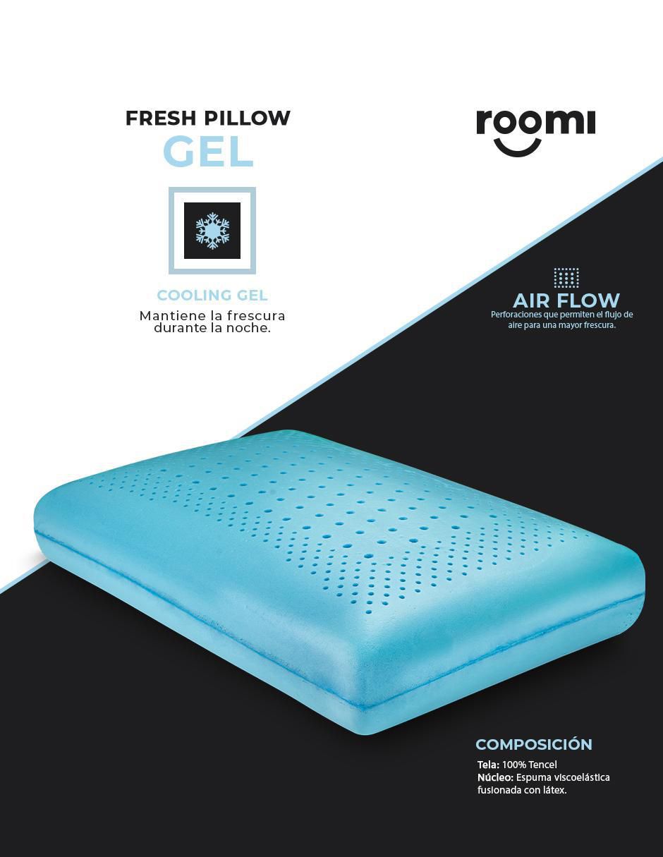Almohada Fresh Pillow Gel firmeza media