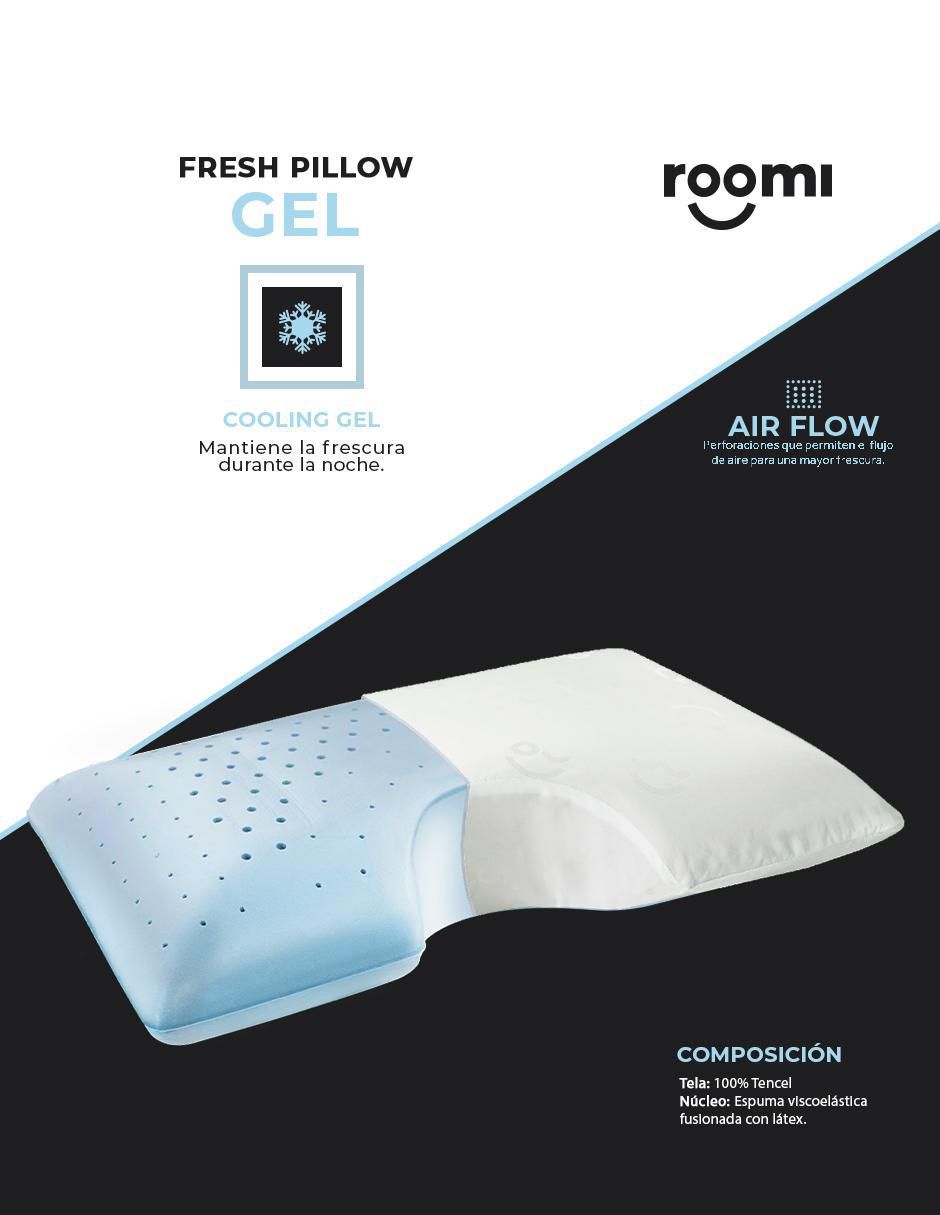Almohada Shoulder Fresh Pillow Gel firmeza media