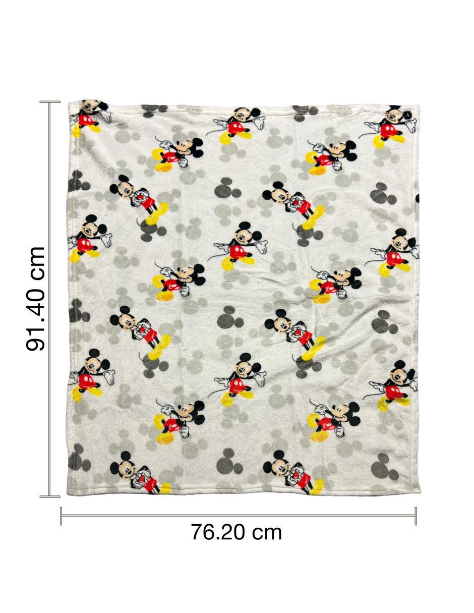 Set frazada/cojin de tejido microfibra Mickey Mouse 6