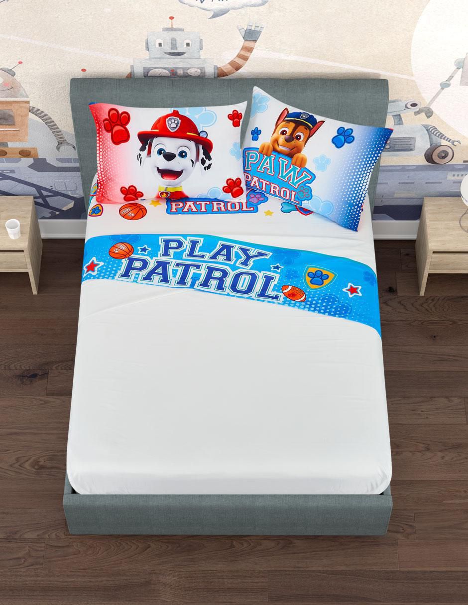 Juego de sábanas de microfibra Paw Patrol Deportes 3