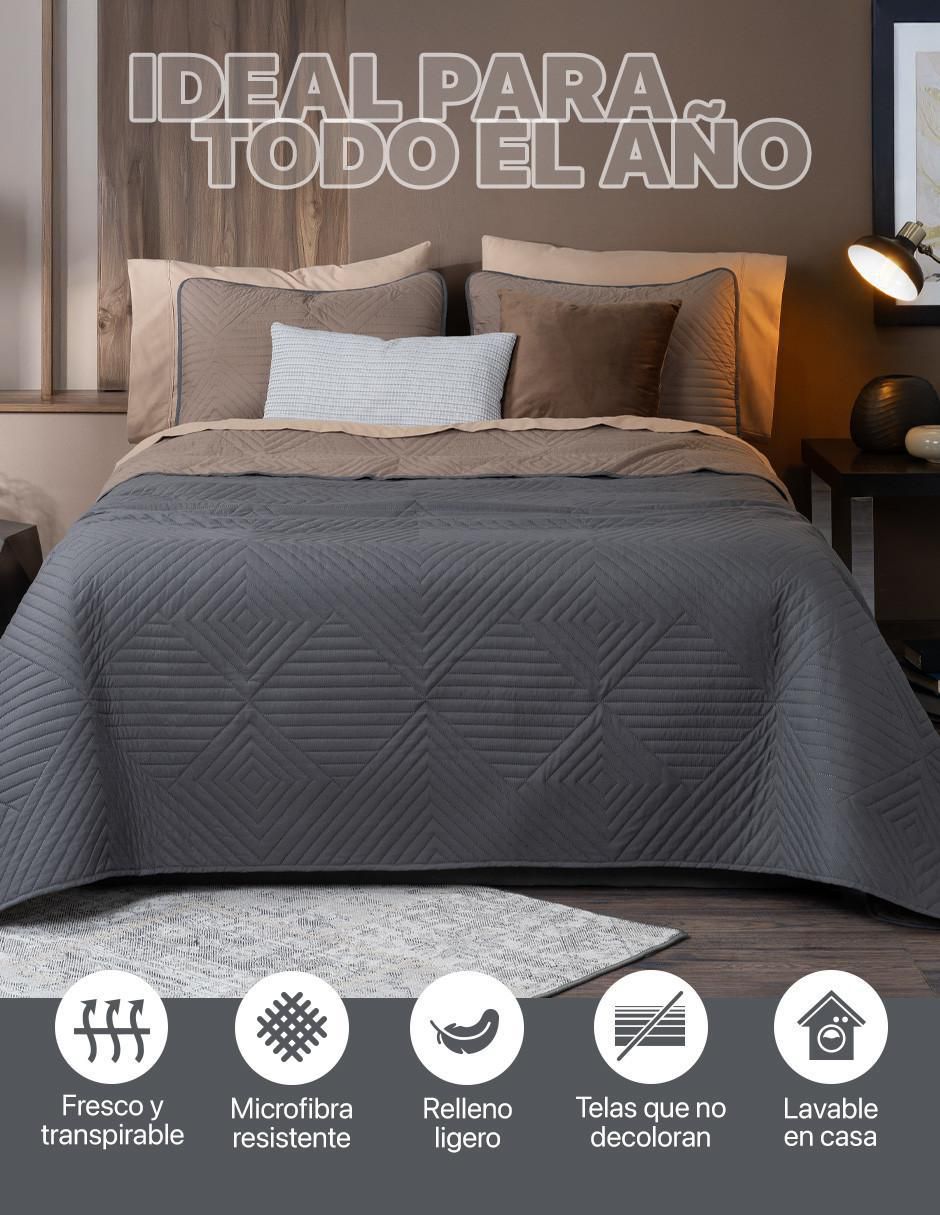 Set edredón Real Textil Pinsonic