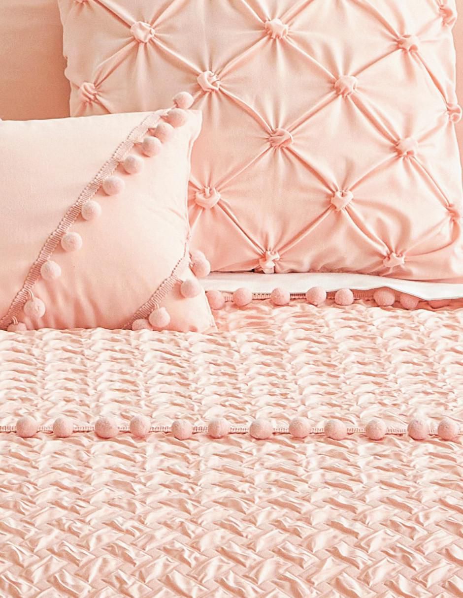 Set edredón Pompoms Coquette