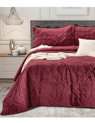 Set de colcha Velvet Burgundy