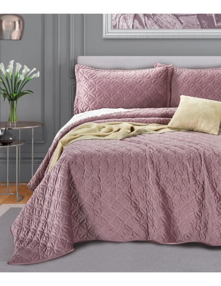 Set de colcha Velvet Blush