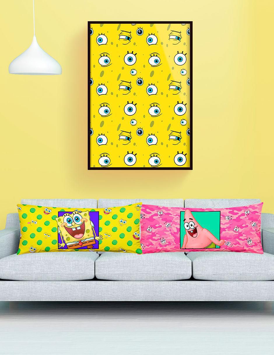 Almohada Súper Jumbo Bob Esponja Square Pants firmeza media 2