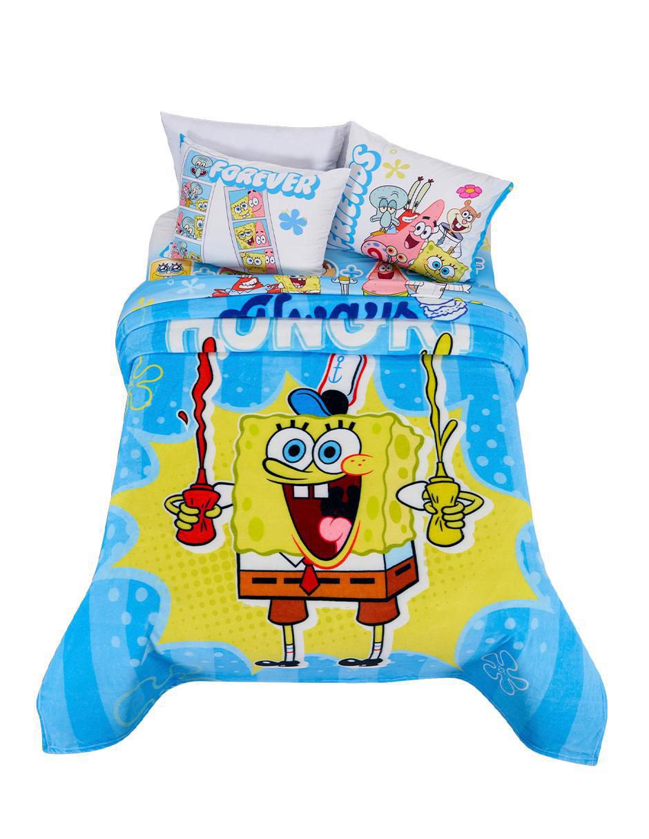 Cobertor Bob Esponja Serenity Matrimonial