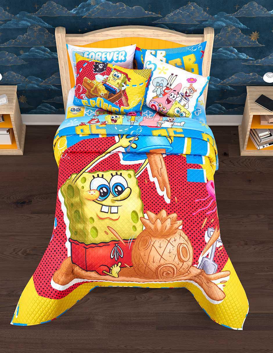 Set de colcha Providencia Bob Esponja Playing