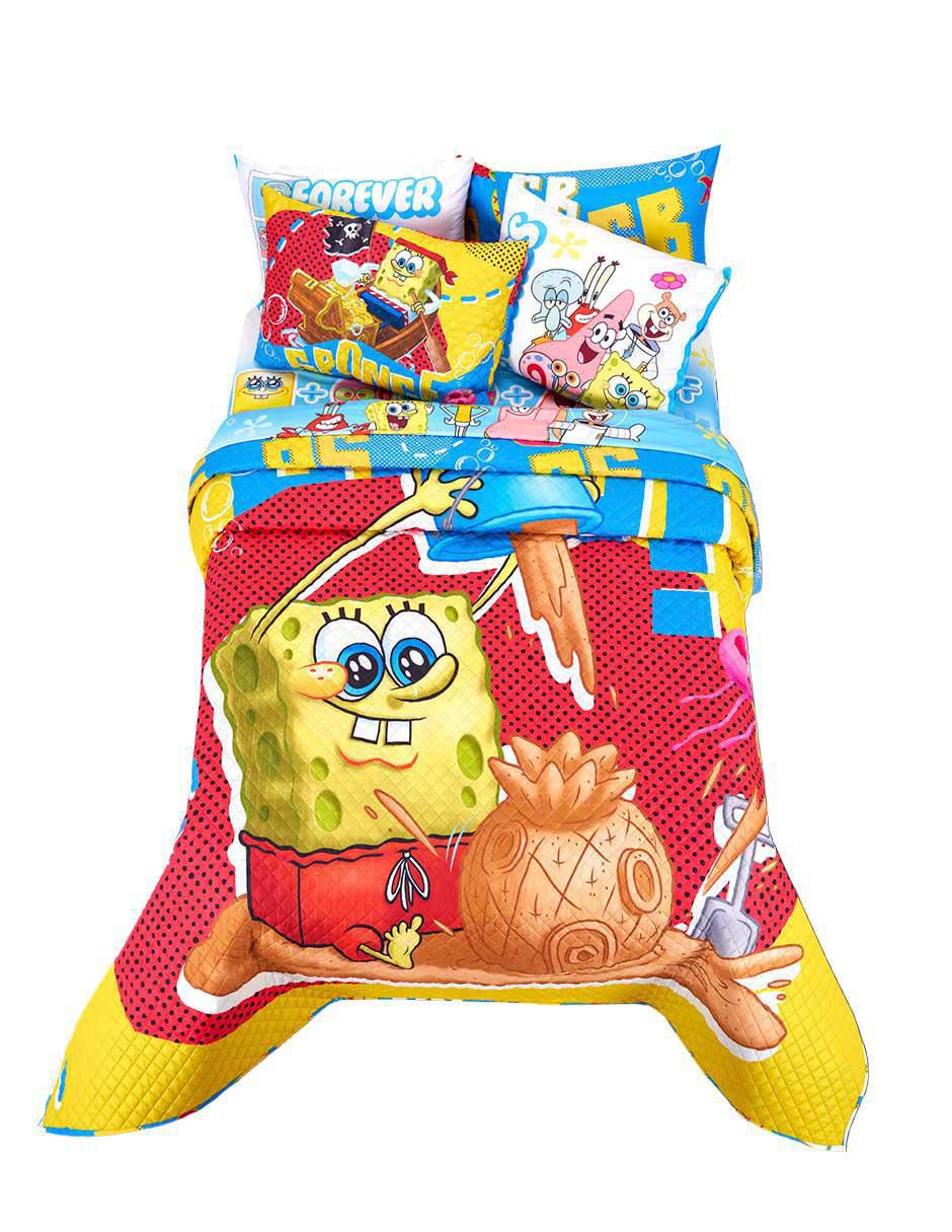 Set de colcha Providencia Bob Esponja Playing Set de colcha Providencia Bob Esponja Playing