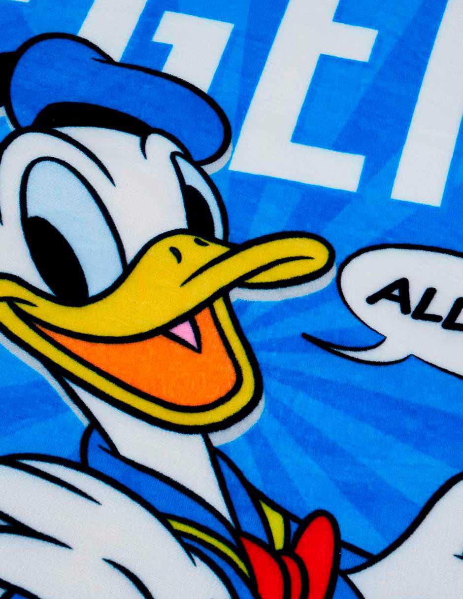 Cobertor Donal Duck Serenity Matrimonial Donald Hot Blue 4